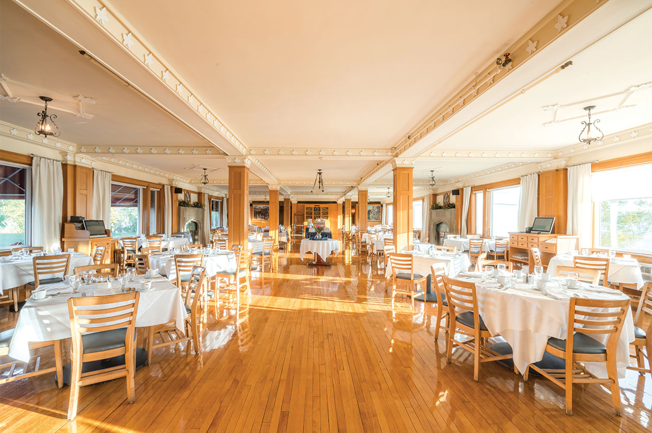 Purple Thistle Dining Room